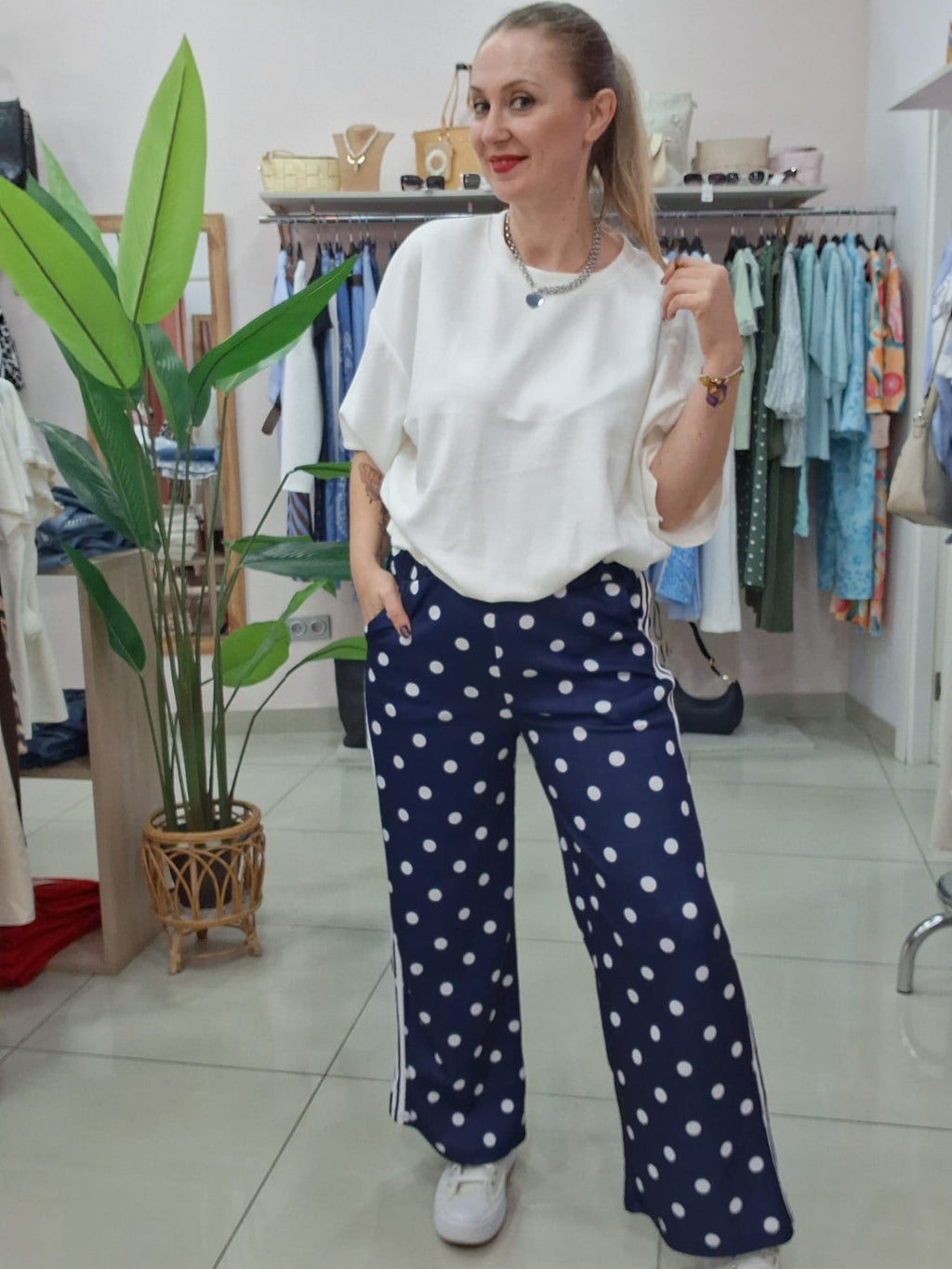 Pantalon Lunares