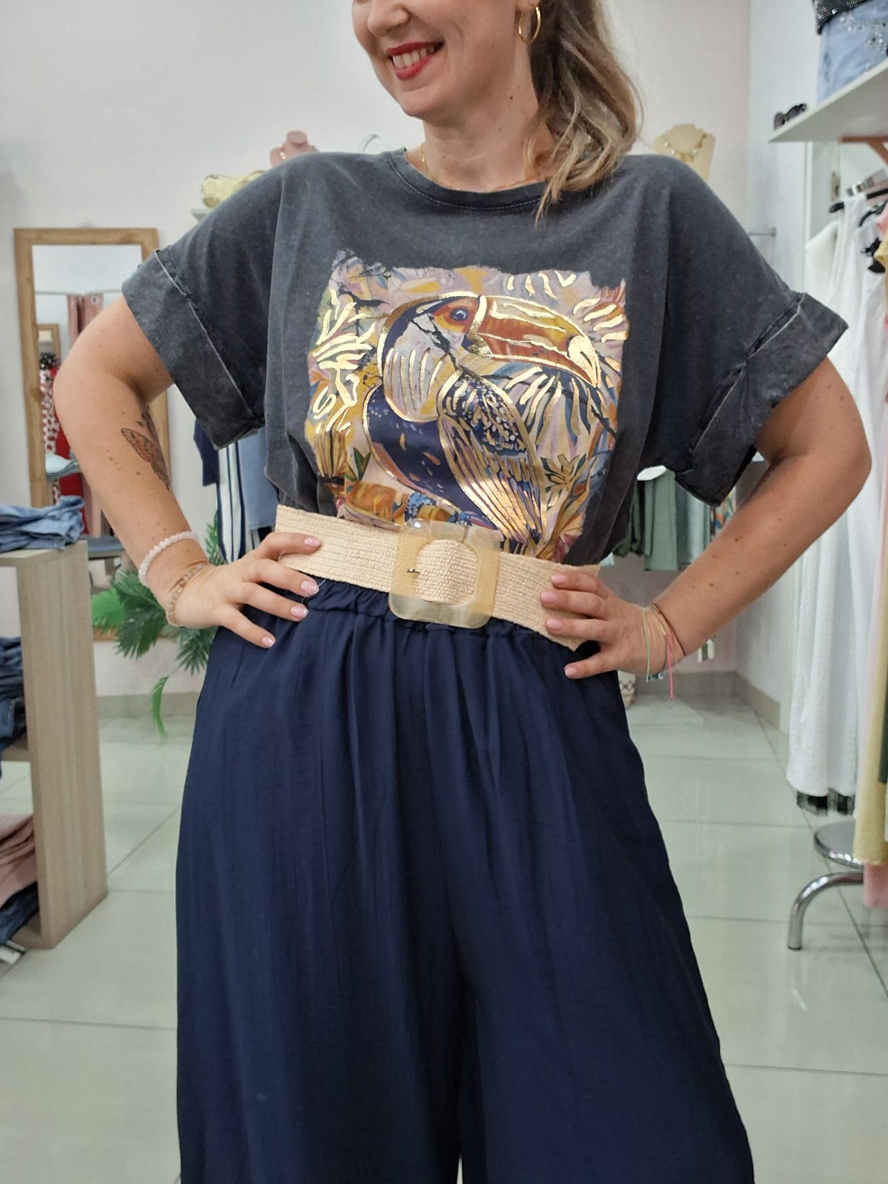 Camiseta Pajaro