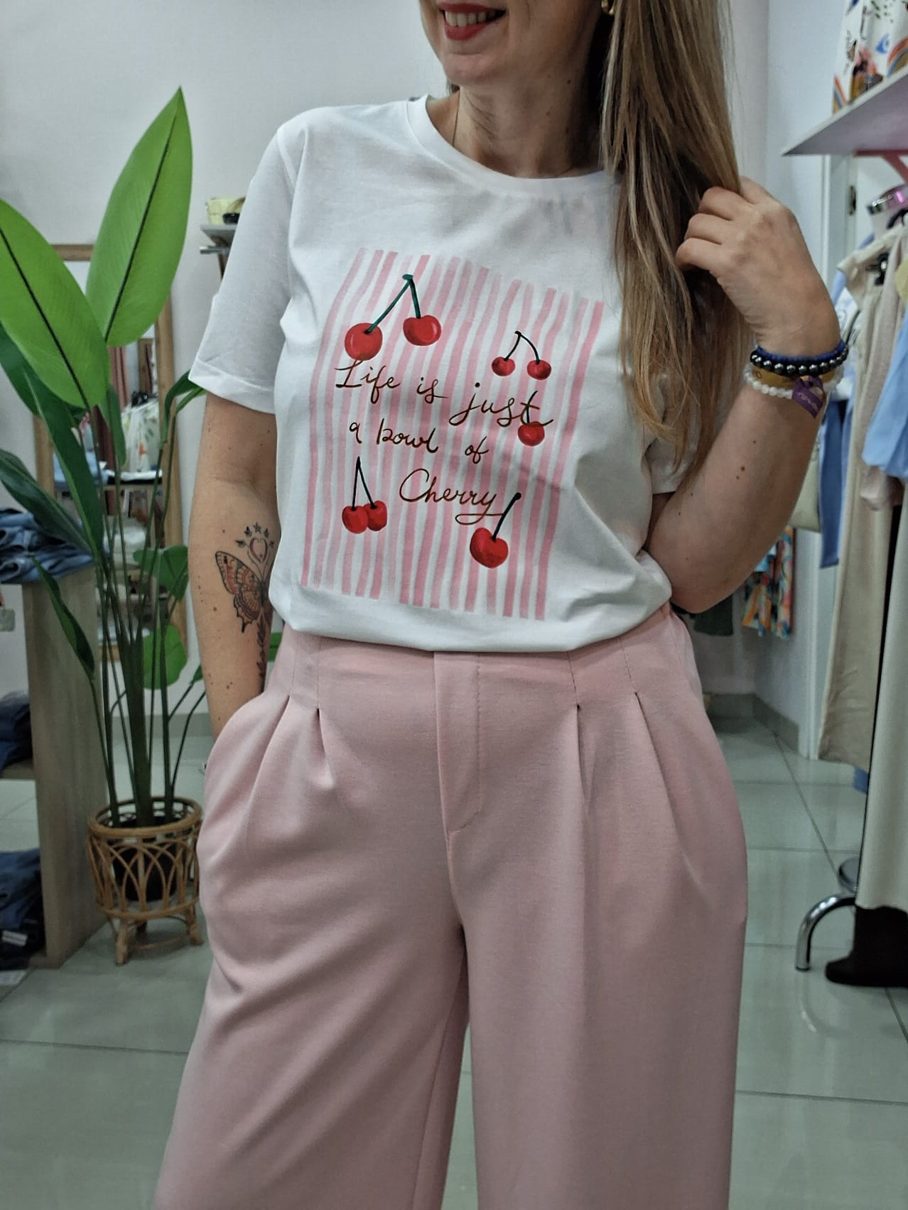 Camiseta Cerezas