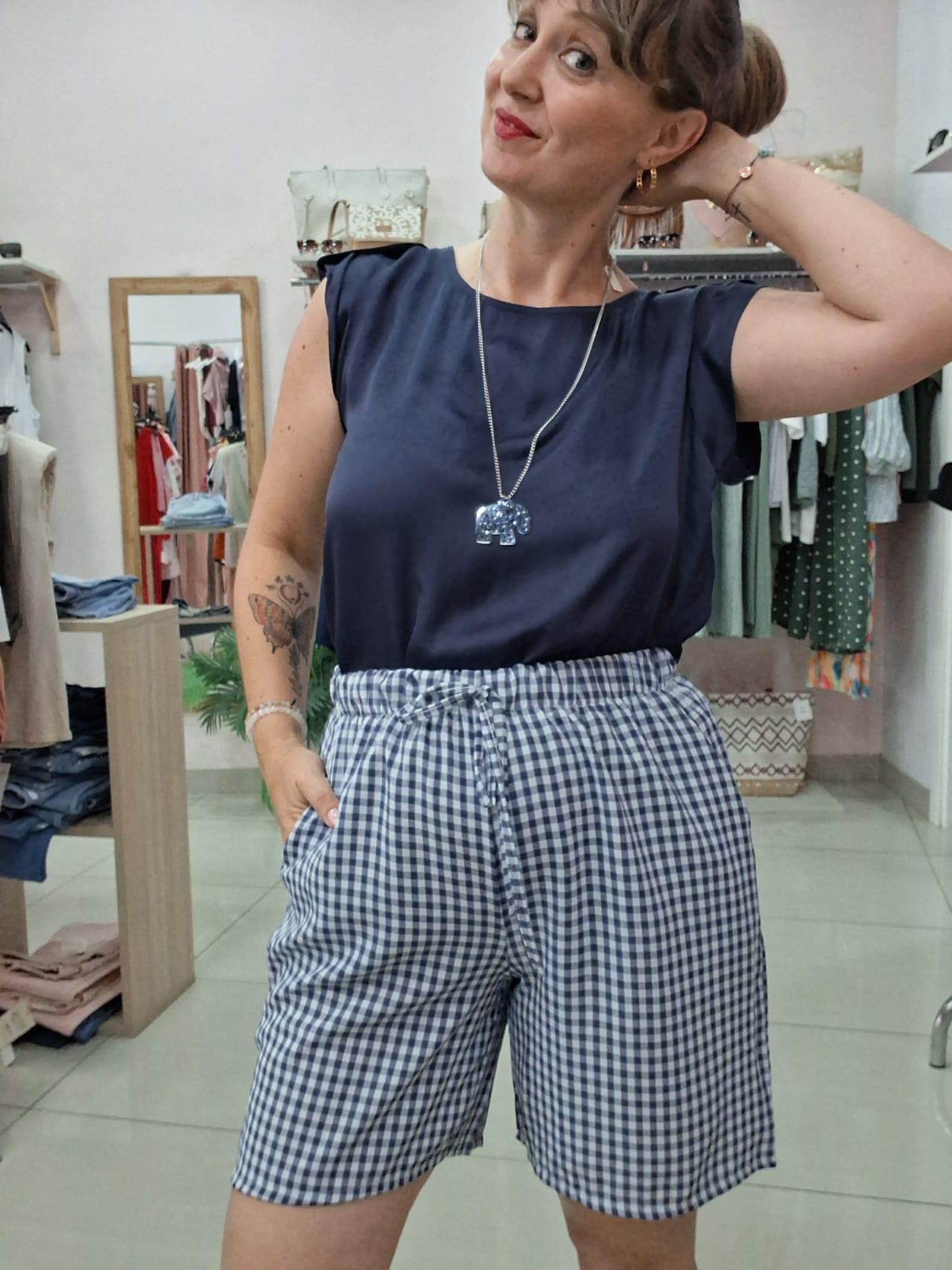Pantalón Vichy