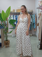 Vestido Boho Lunares