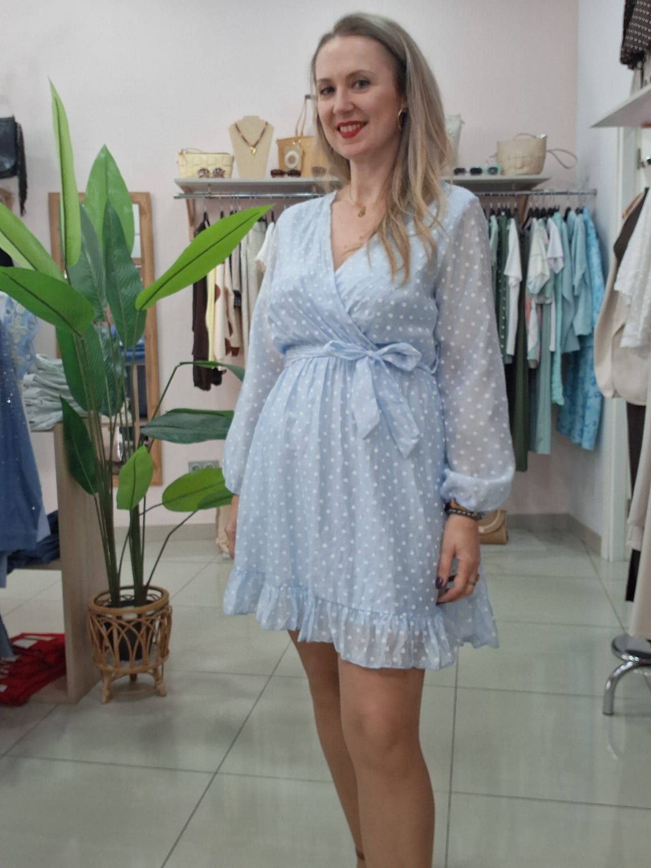 Vestido Lunares