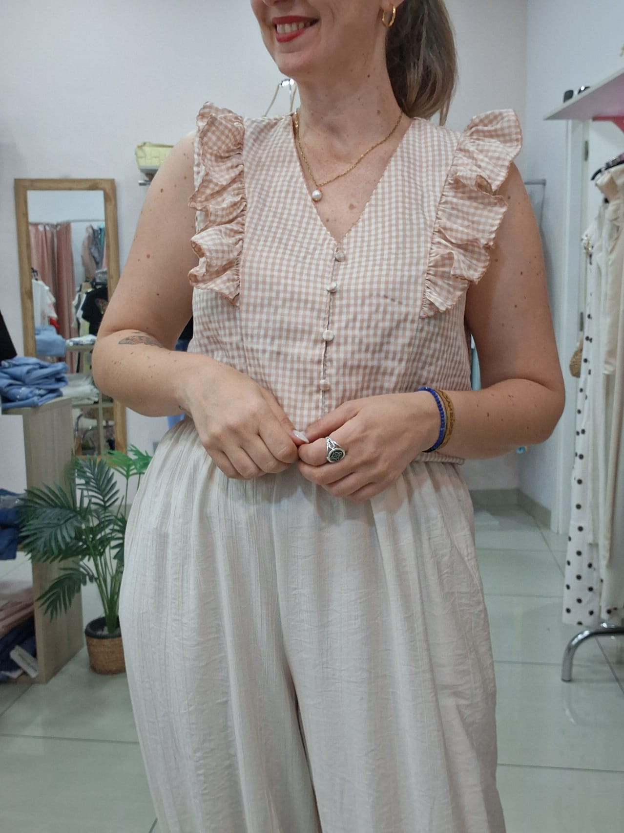 Blusa Vichy