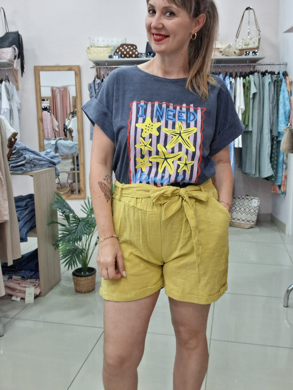 Pantalo Lino