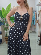 Vestido Boho Lunares