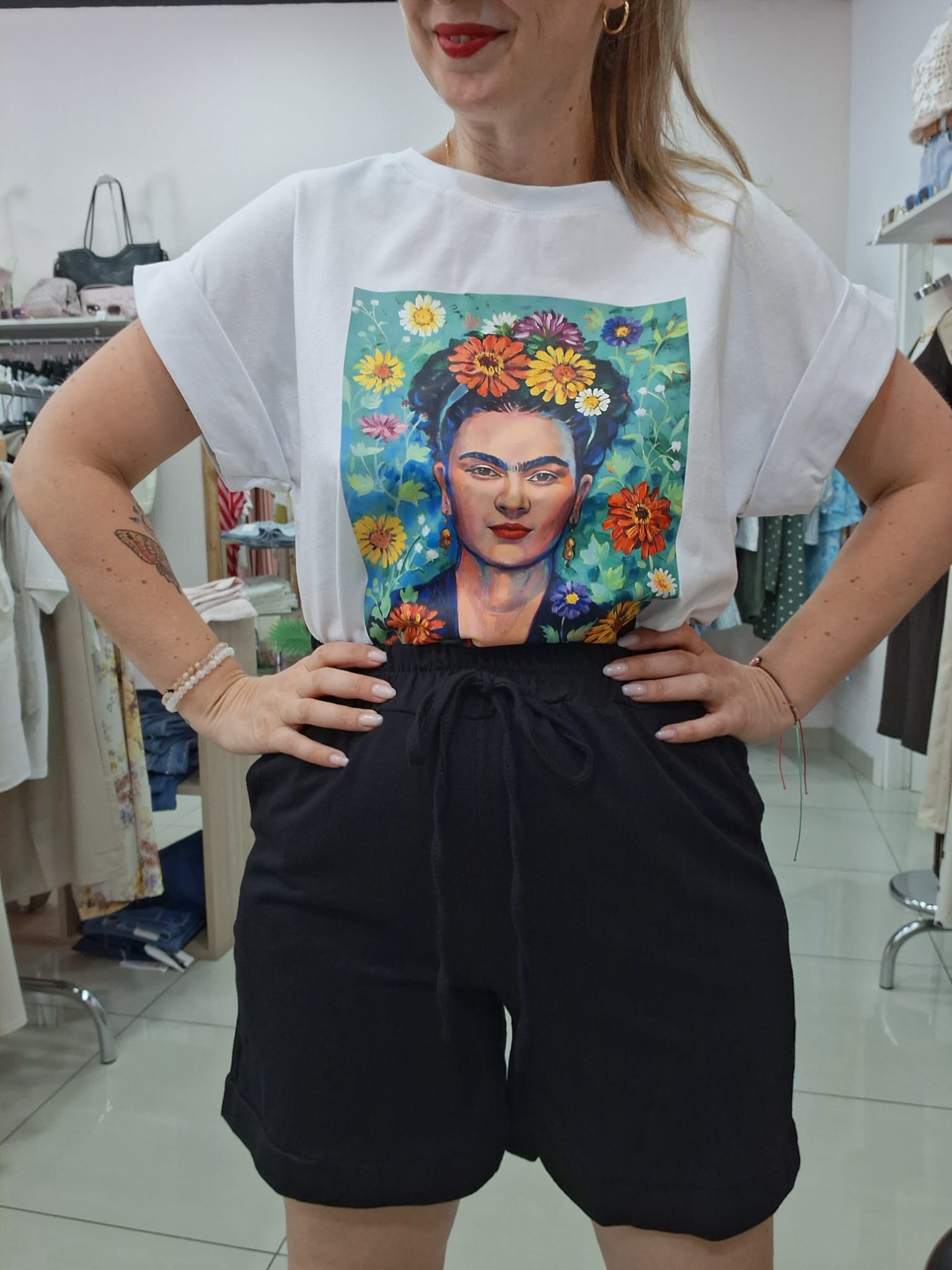 Camiseta Frida Garden