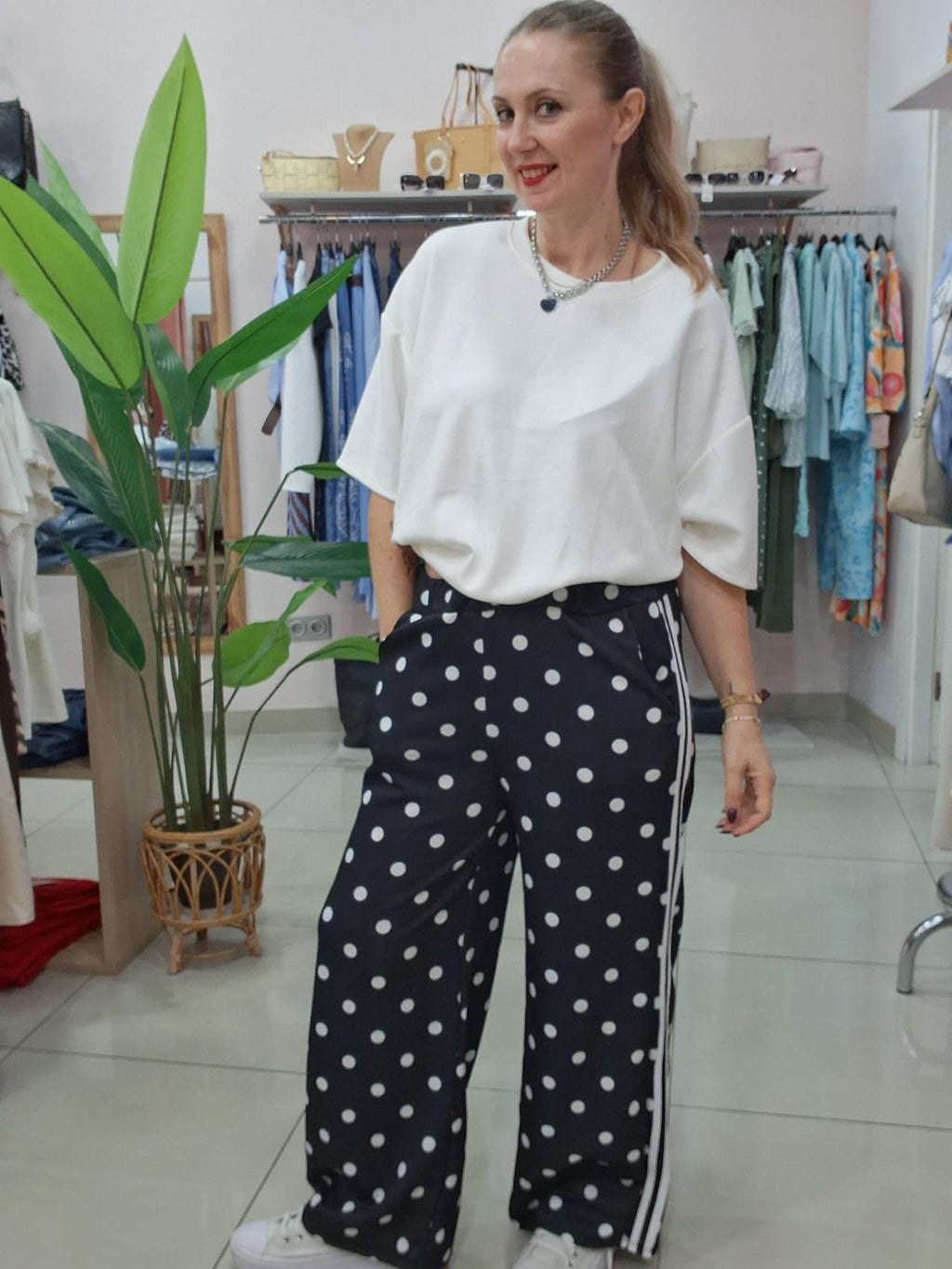 Pantalon Lunares