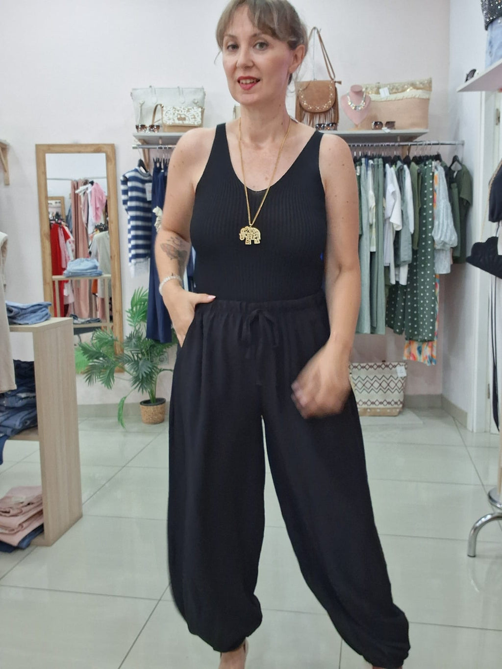 Pantalon Fluido New