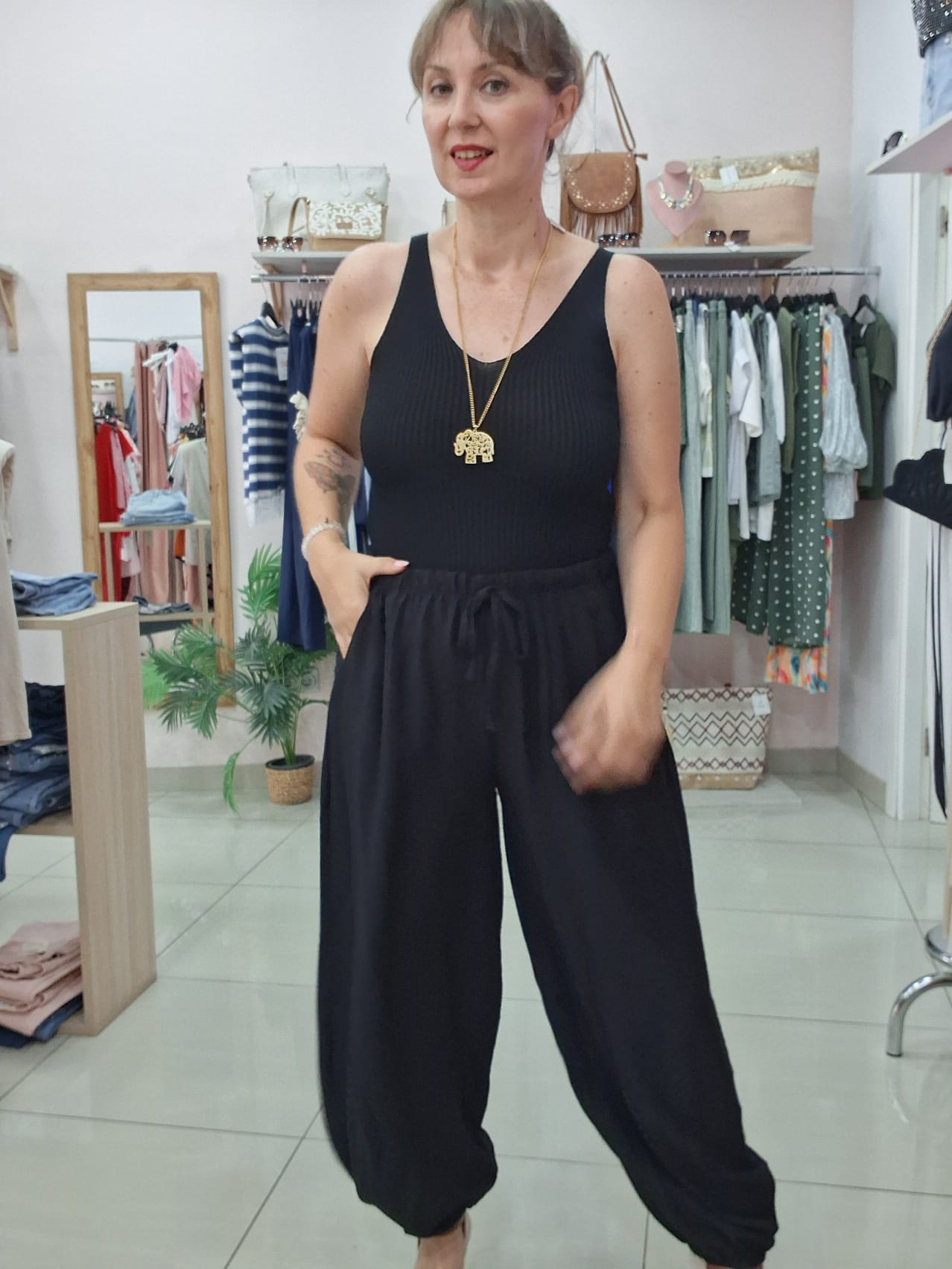 Pantalon Fluido New