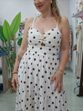 Vestido Boho Lunares