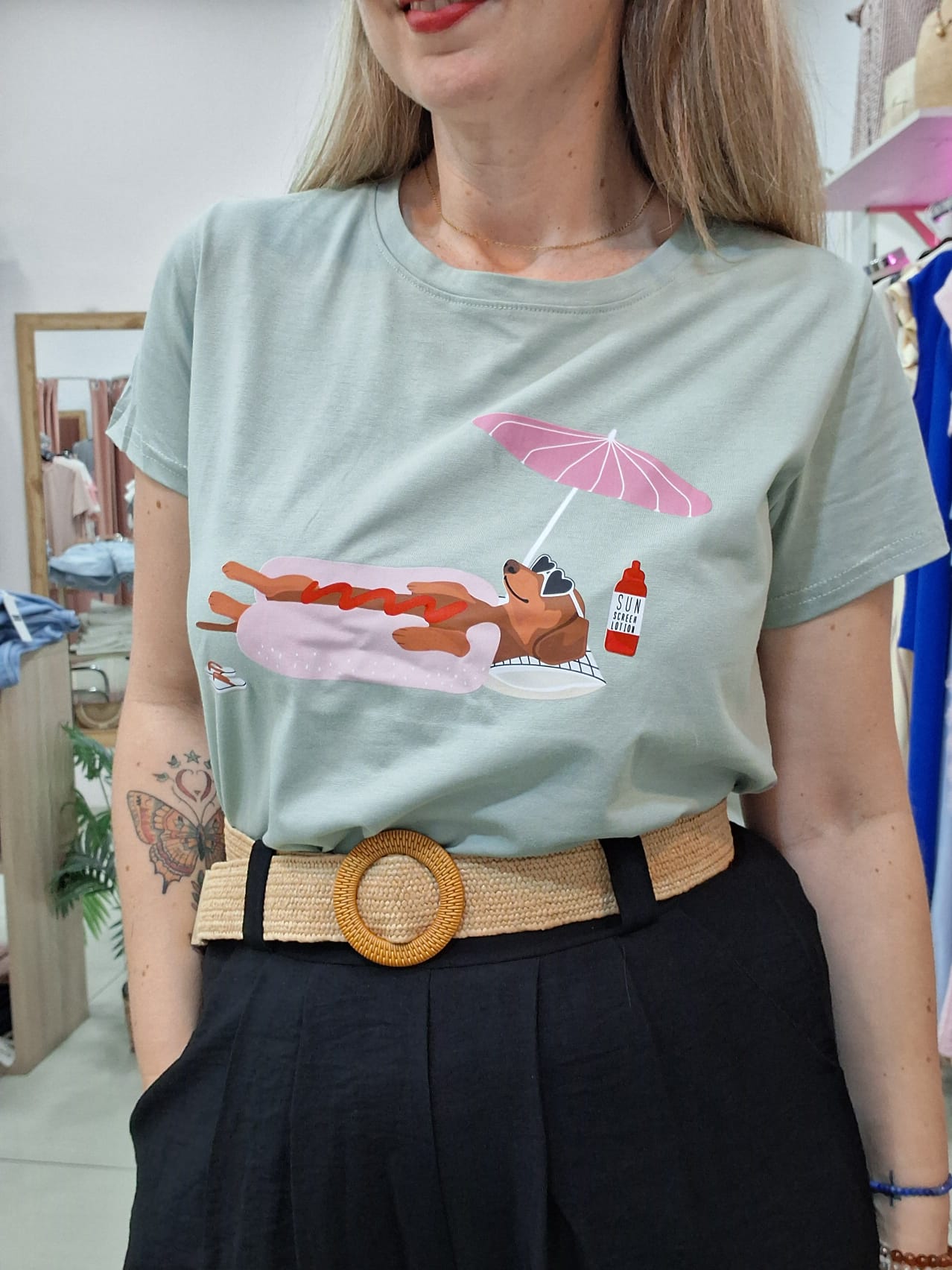 Camiseta Perro Salchicha