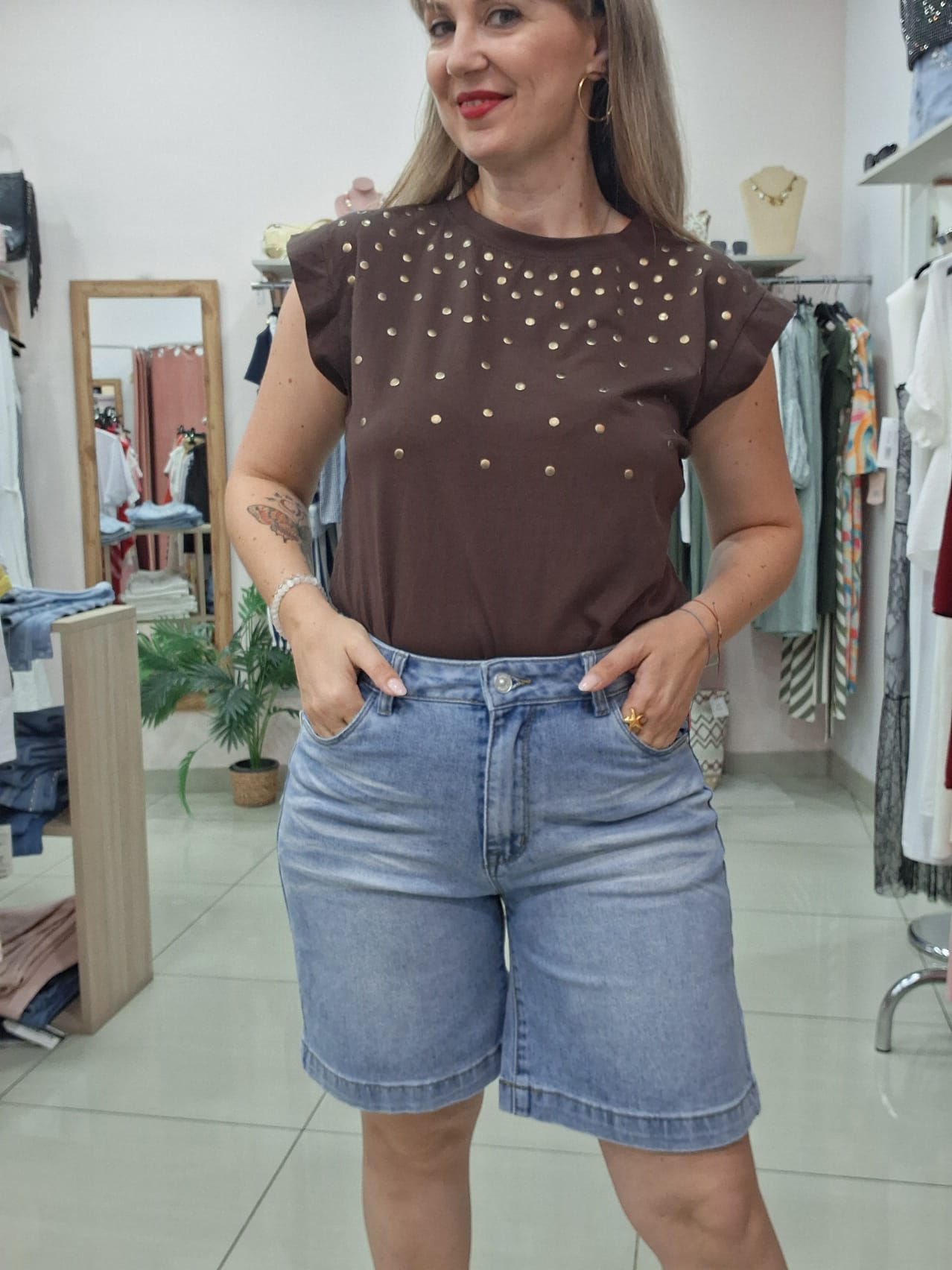 Camiseta Tachas