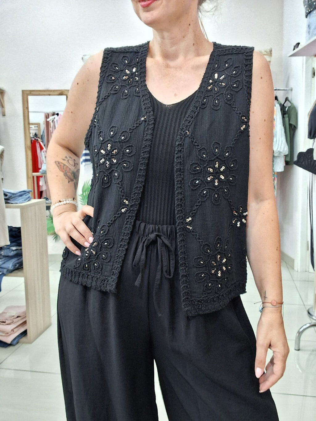 Chaleco Lentejuelas