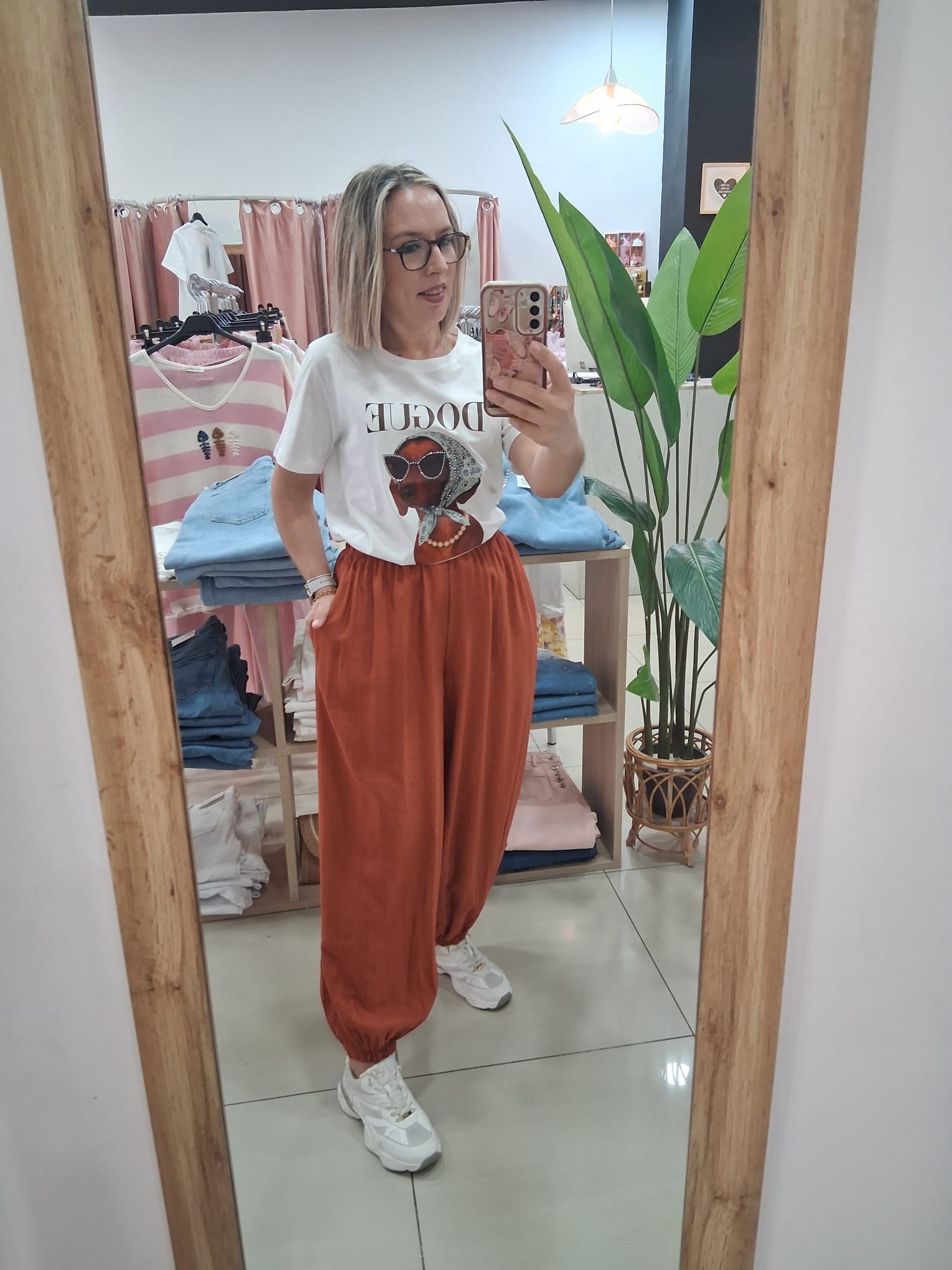Pantalon Globo Fluido