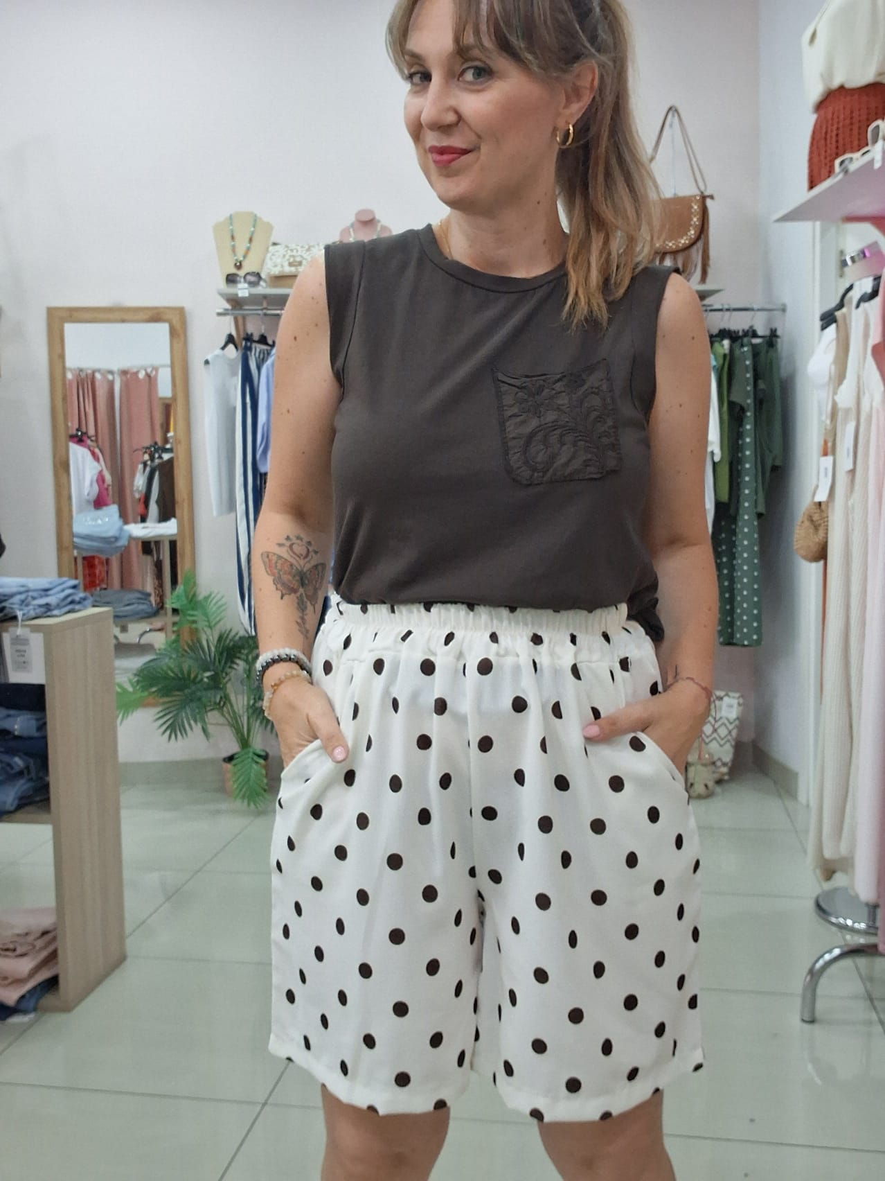 Pantalón Lunares