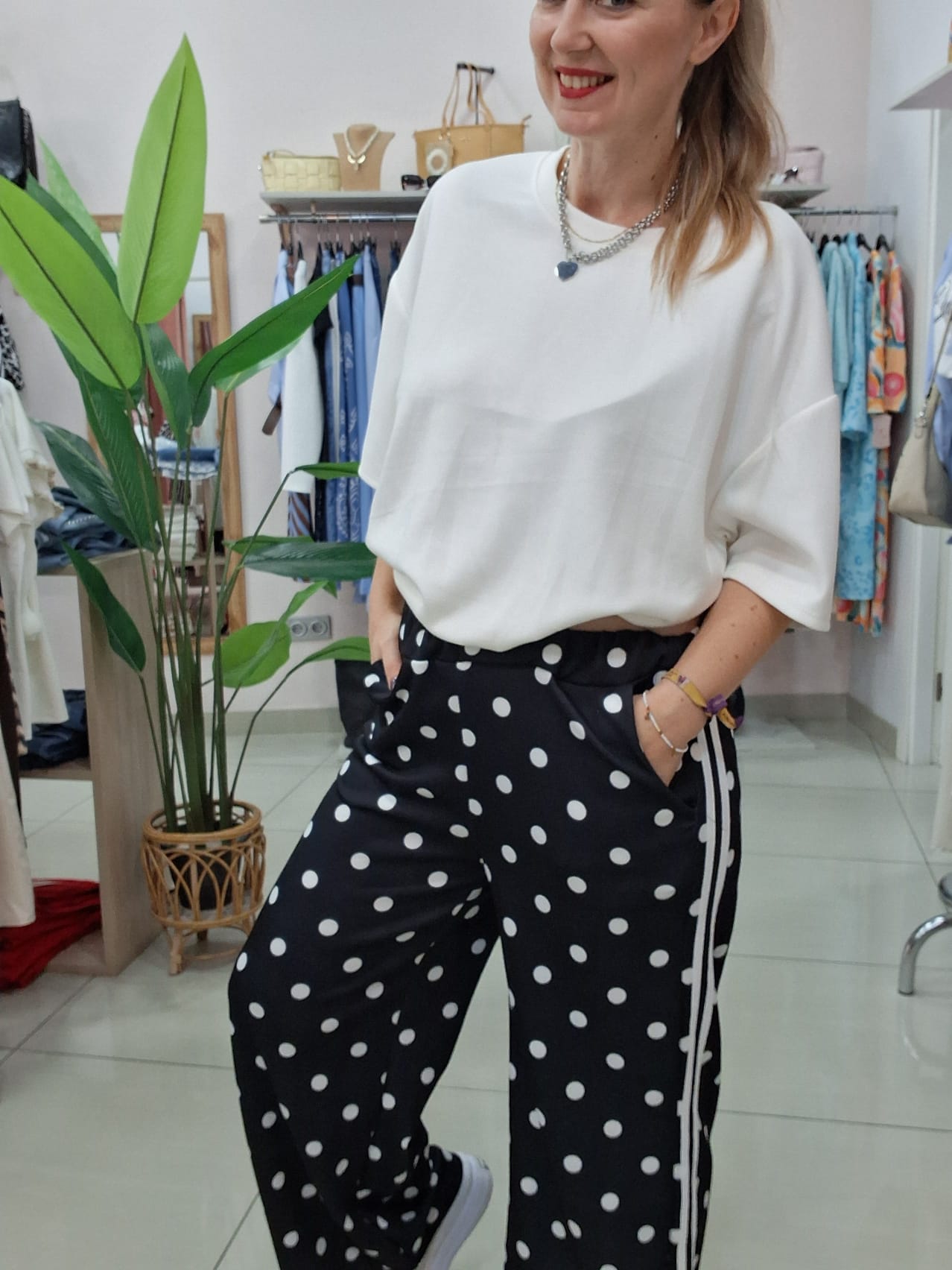 Pantalon Lunares
