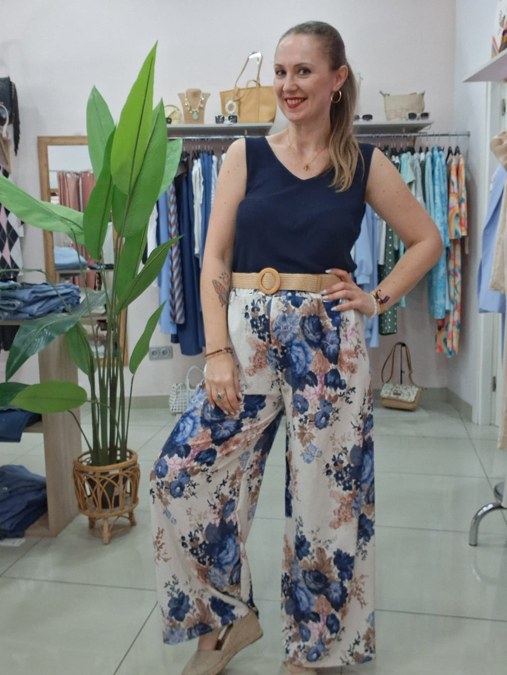 Pantalón Flores