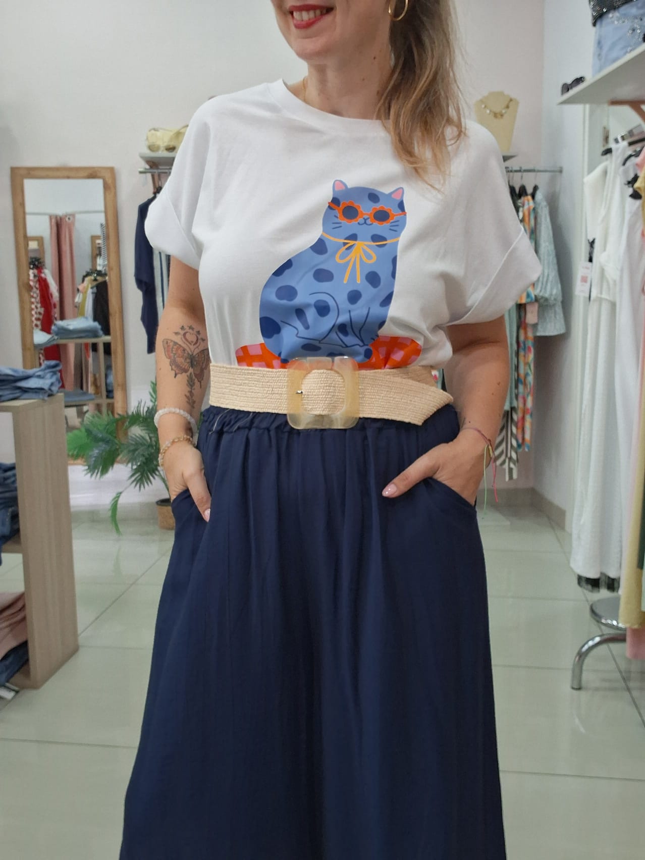 Camiseta Gato