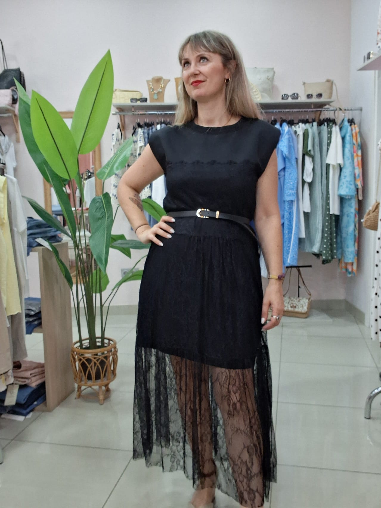 Vestido Encaje
