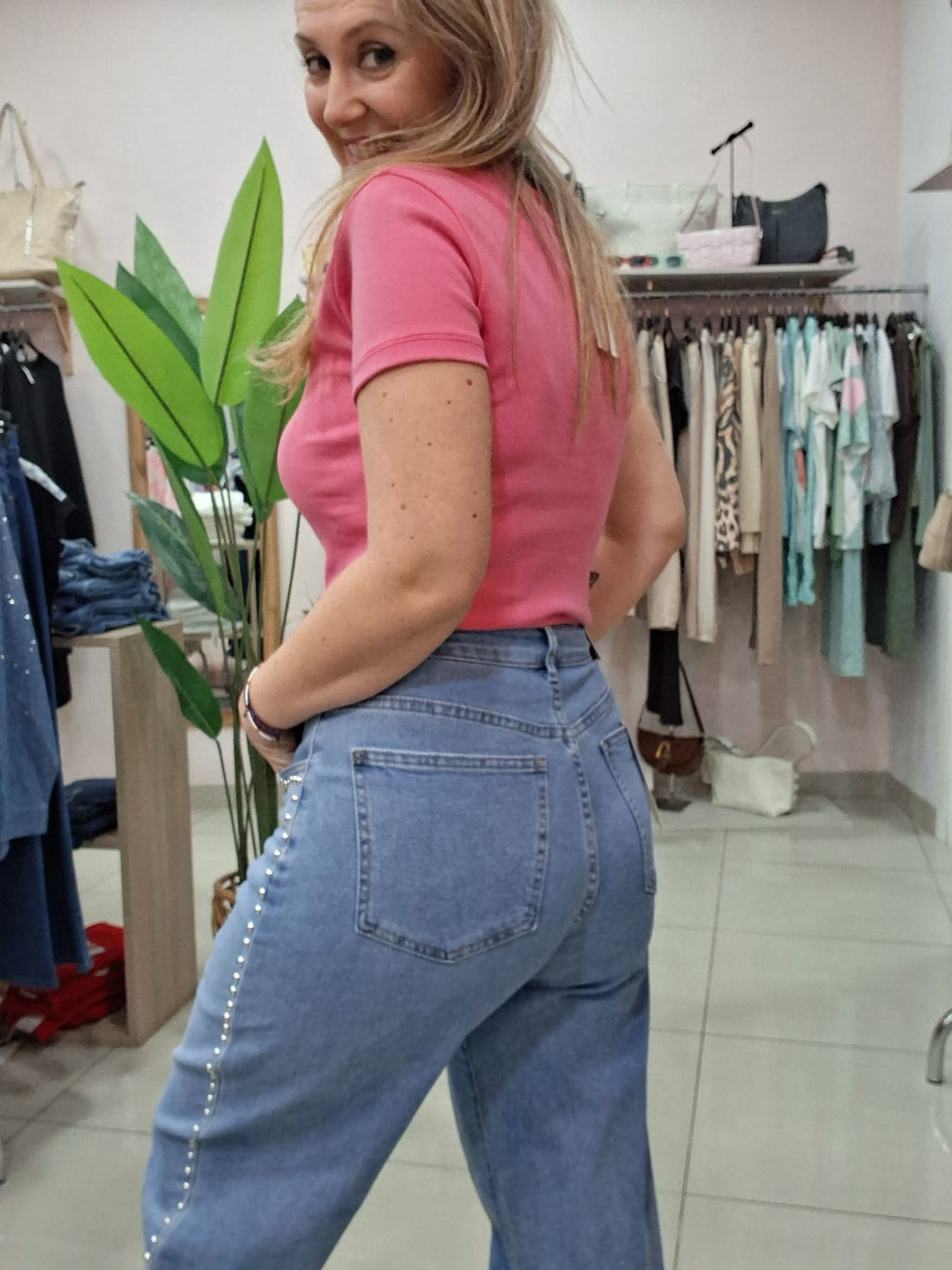 Pantalón Baloon Tachuelas