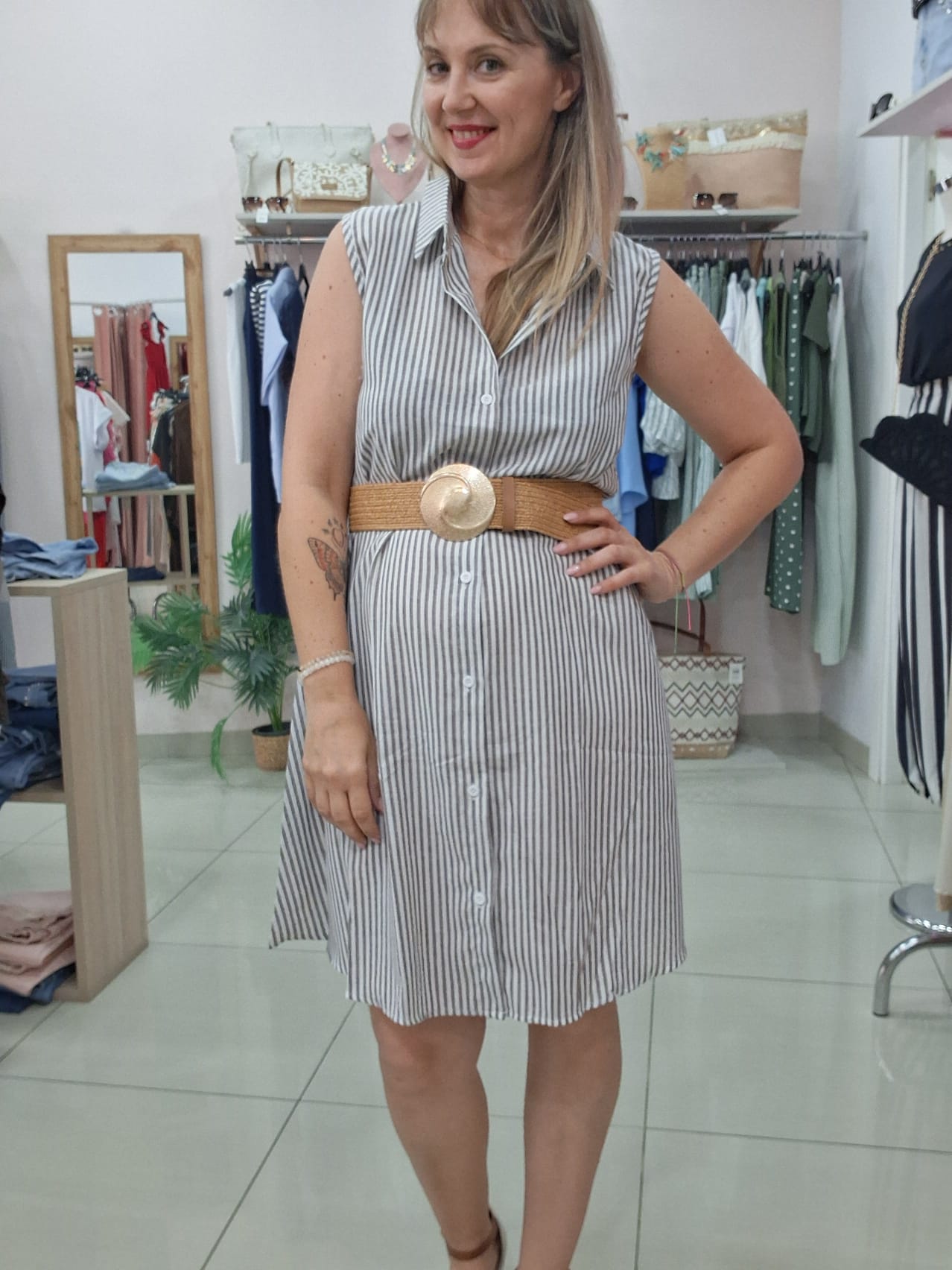 Vestido Rayas