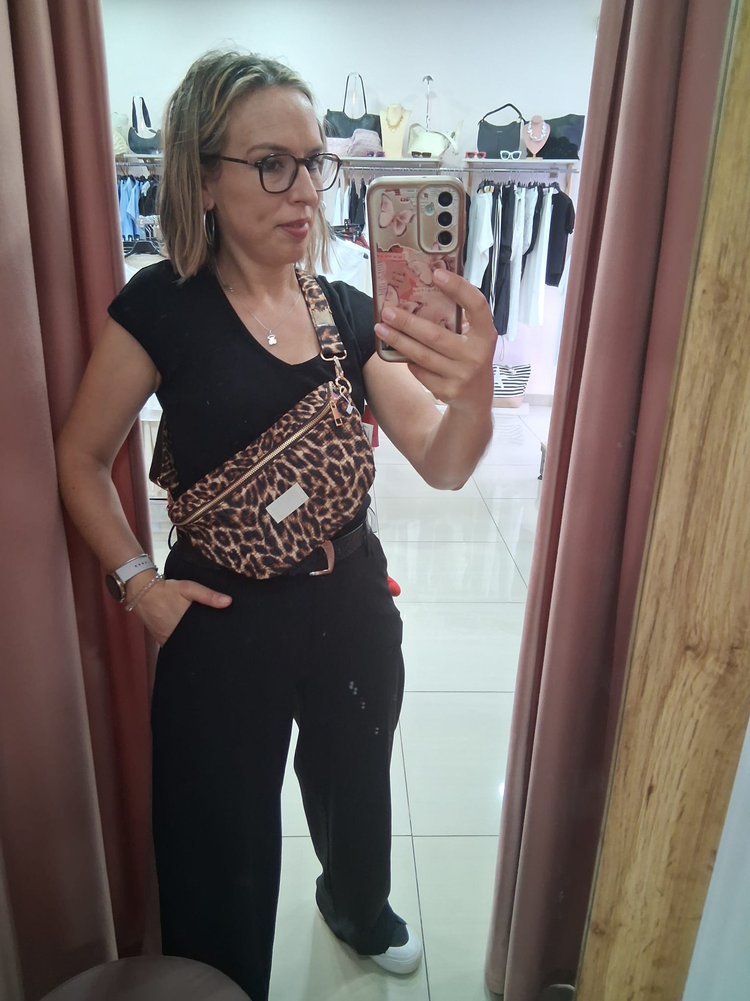 Riñonera Leopardo