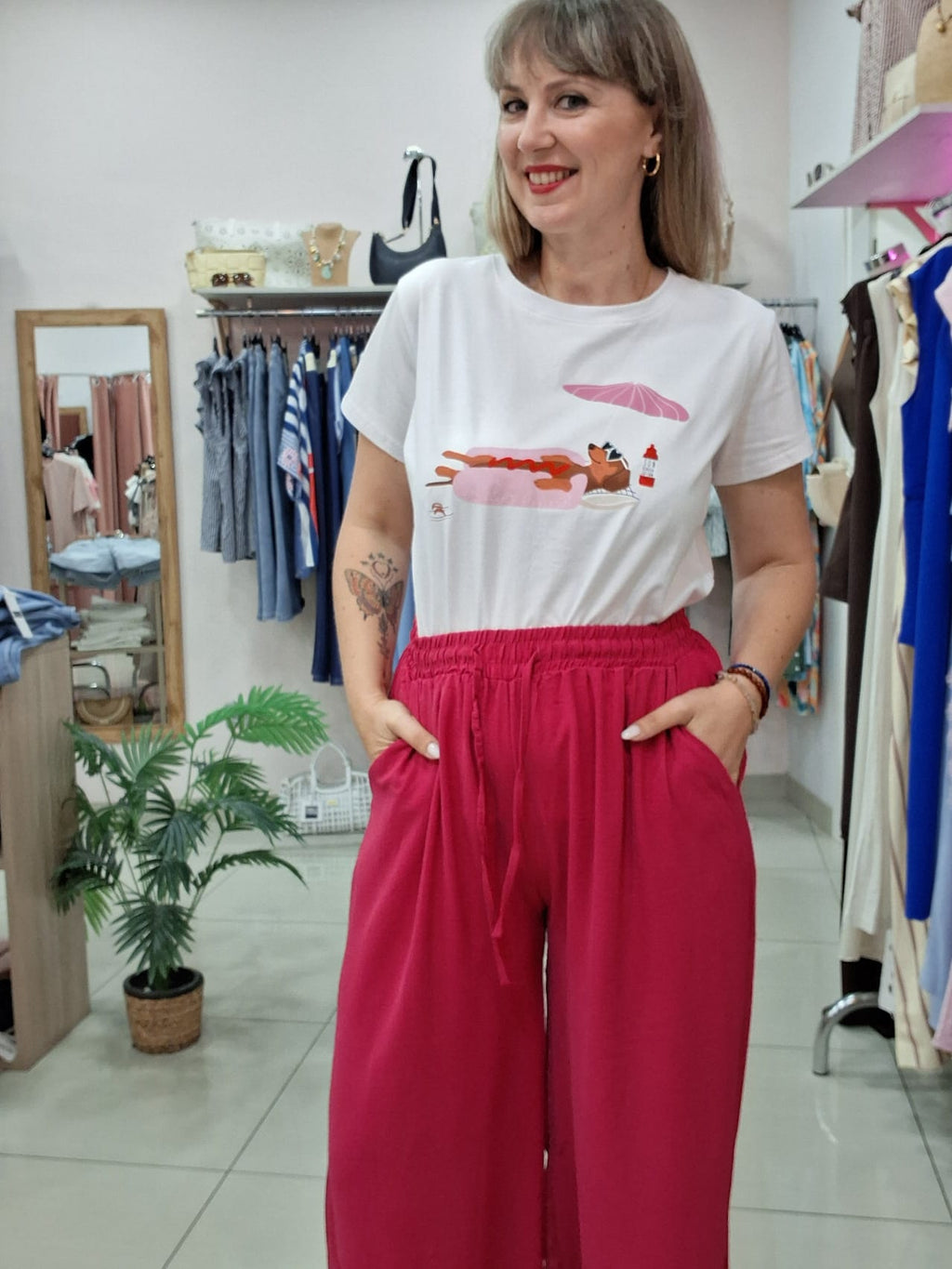 Camiseta Perro Salchicha